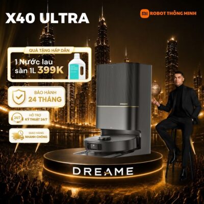 Robot hút bụi Dreame X40 Ultra