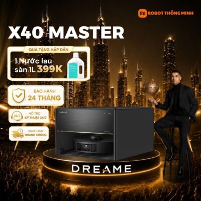 Robot hút bụi Dreame X40 Master