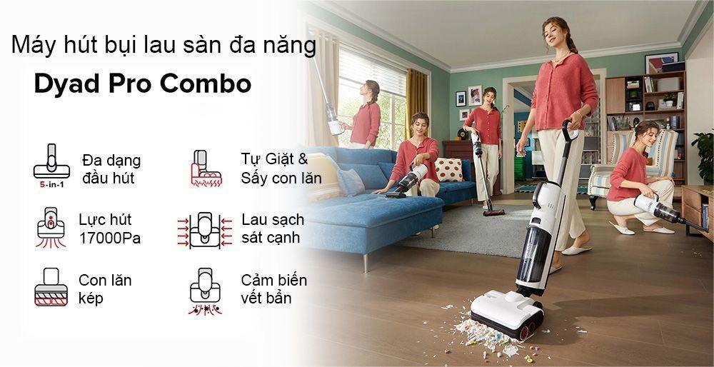 Máy Hút Bụi Lau Nhà Cầm Tay Roborock Dyad Pro Combo