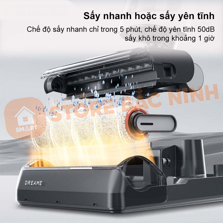 Máy Hút Bụi Lau Nhà Cầm Tay Khô Và Ướt Dreame H14
