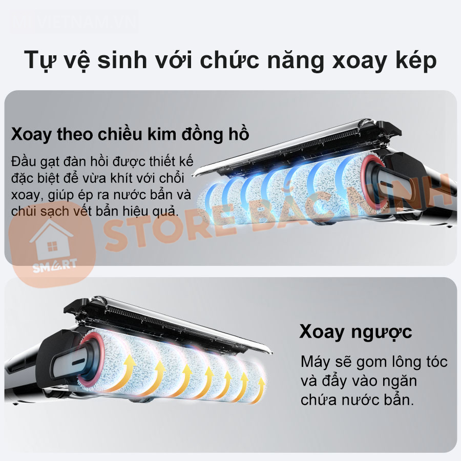 Máy Hút Bụi Lau Nhà Cầm Tay Khô Và Ướt Dreame H14