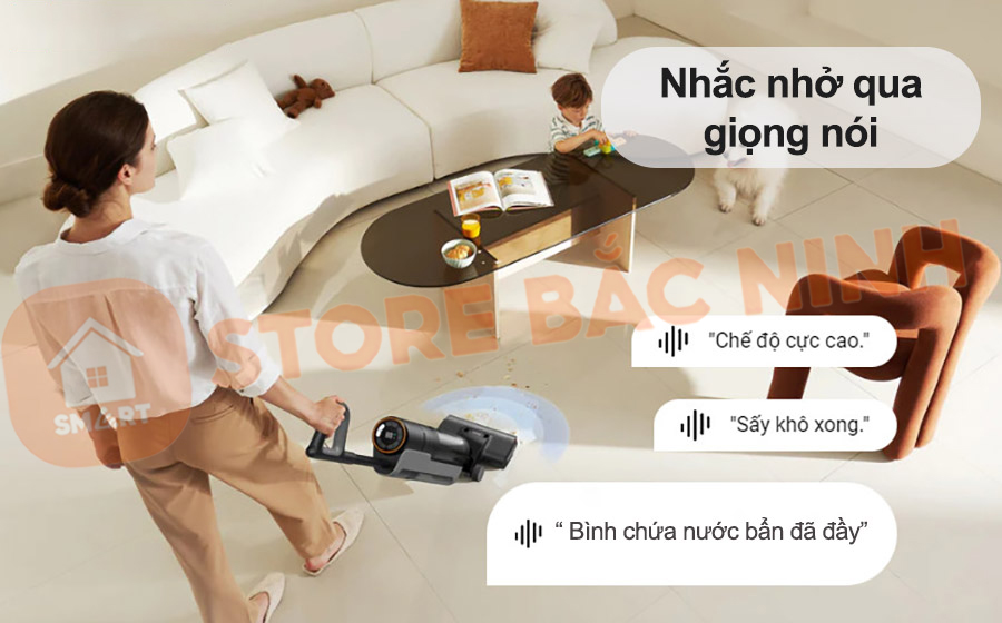 Máy Hút Bụi Lau Nhà Cầm Tay Khô Và Ướt Dreame H12 Pro