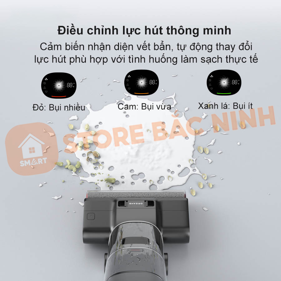 Máy Hút Bụi Lau Nhà Cầm Tay Khô Và Ướt Dreame H14