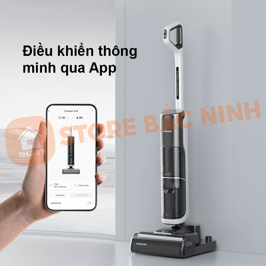 Máy Hút Bụi Lau Nhà Cầm Tay Khô Và Ướt Dreame H14