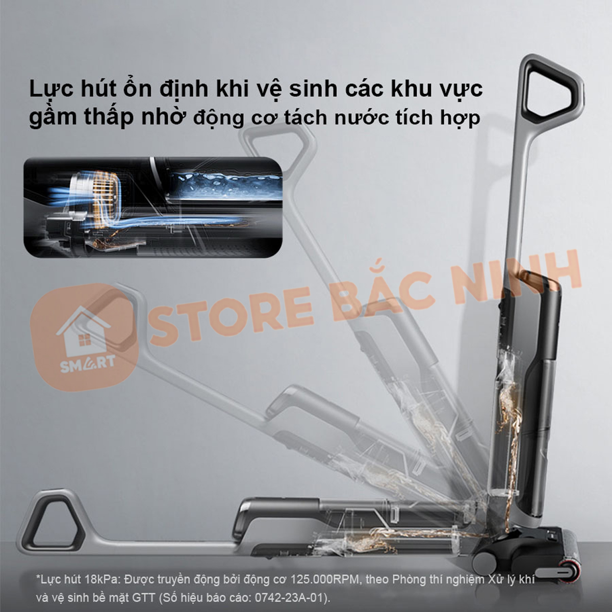 Máy Hút Bụi Lau Nhà Cầm Tay Khô Và Ướt Dreame H14