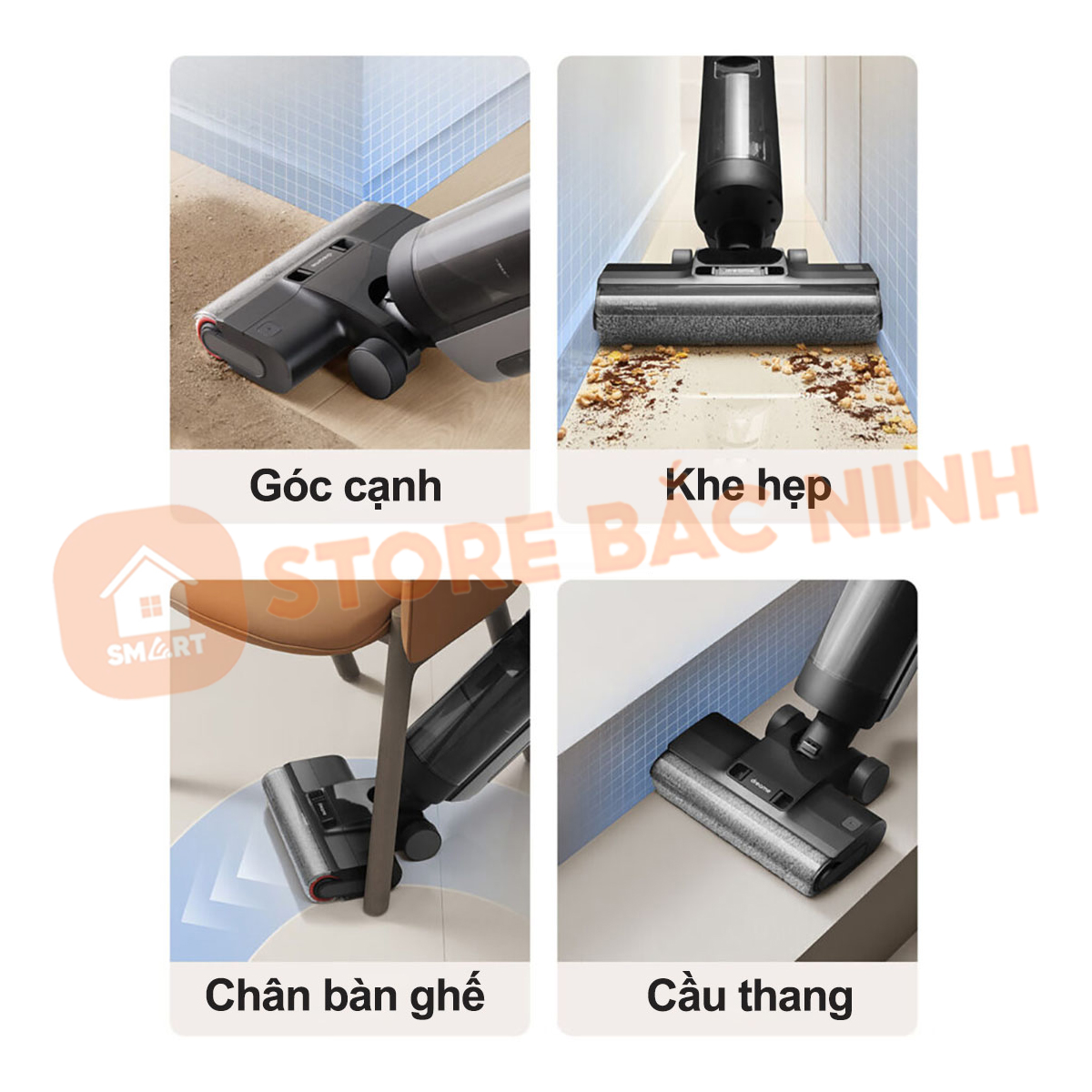 Máy Hút Bụi Lau Nhà Cầm Tay Khô Và Ướt Dreame H12 Pro