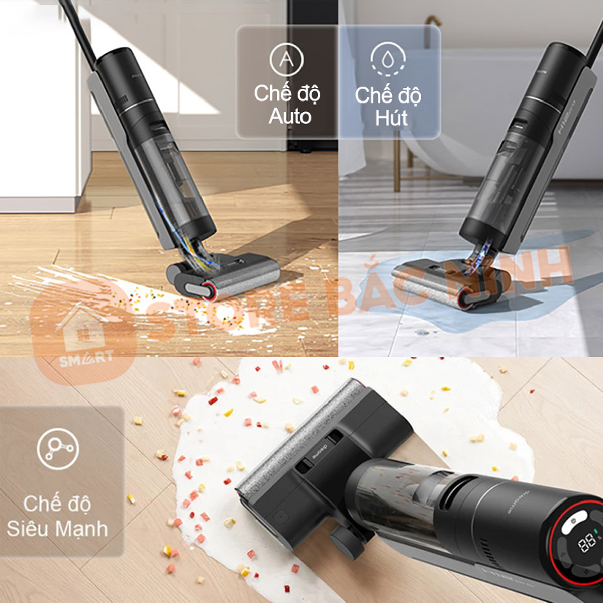 Máy Hút Bụi Lau Nhà Cầm Tay Khô Và Ướt Dreame H12 Pro