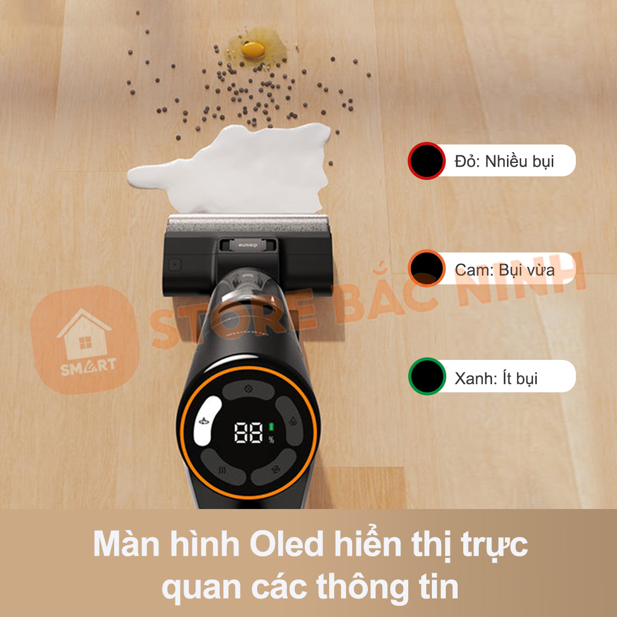 Máy Hút Bụi Lau Nhà Cầm Tay Khô Và Ướt Dreame H12 Pro