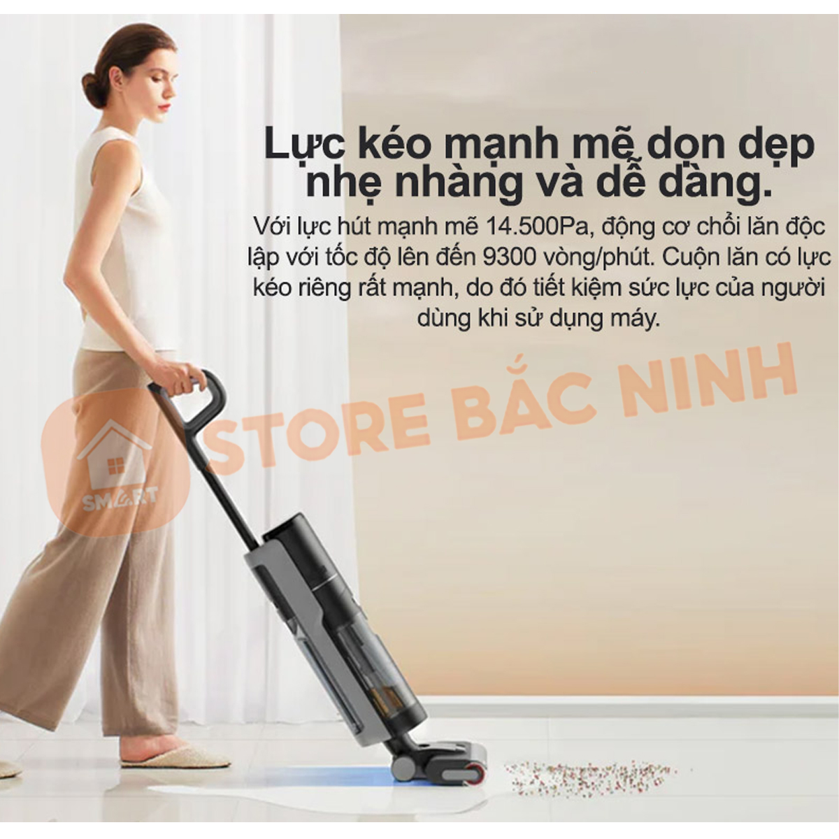 Máy Hút Bụi Lau Nhà Cầm Tay Khô Và Ướt Dreame H12 Pro