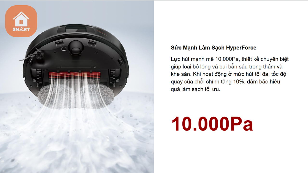 Robot hút bụi lau nhà Roborock QR 798