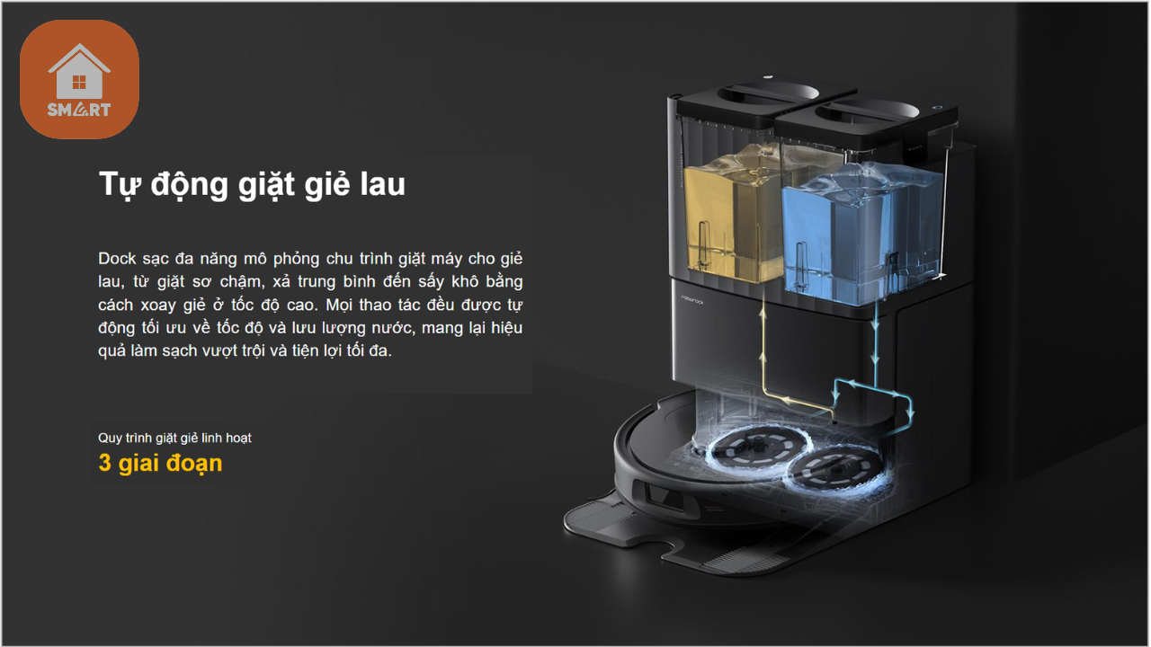 Robot hút bụi lau nhà Roborock QR 798