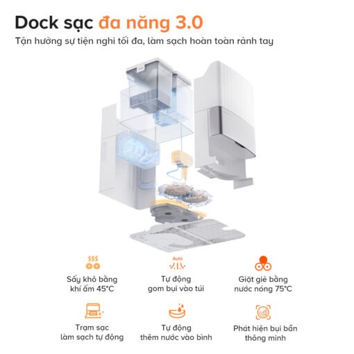 Robot hút bụi Roborock Q Revo Edge 5V1 - Hình ảnh 5