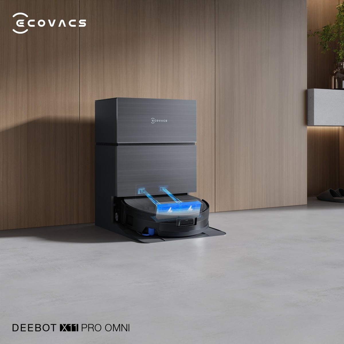 Robot hút bụi Ecovacs X11 Pro OMNI