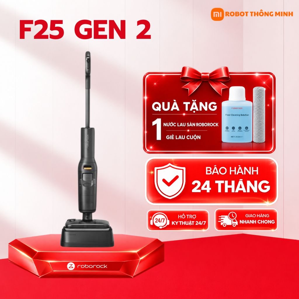 Máy hút bụi lau nhà cầm tay Roborock F25 Gen 2