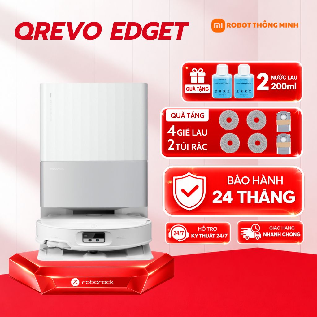 Robot hút bụi Roborock Qrevo EdgeT