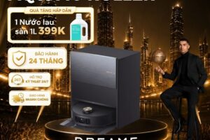 Robot hút bụi Dreame Aqua 10 Roller