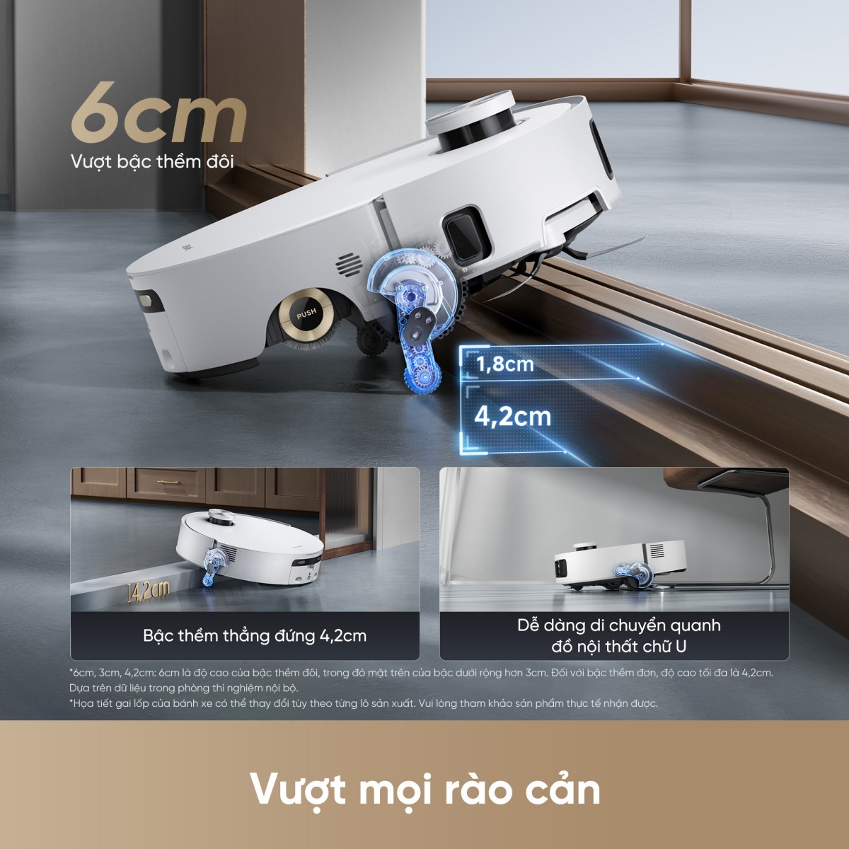 Robot hút bụi Dreame Aqua 10 Roller - Hình ảnh 10