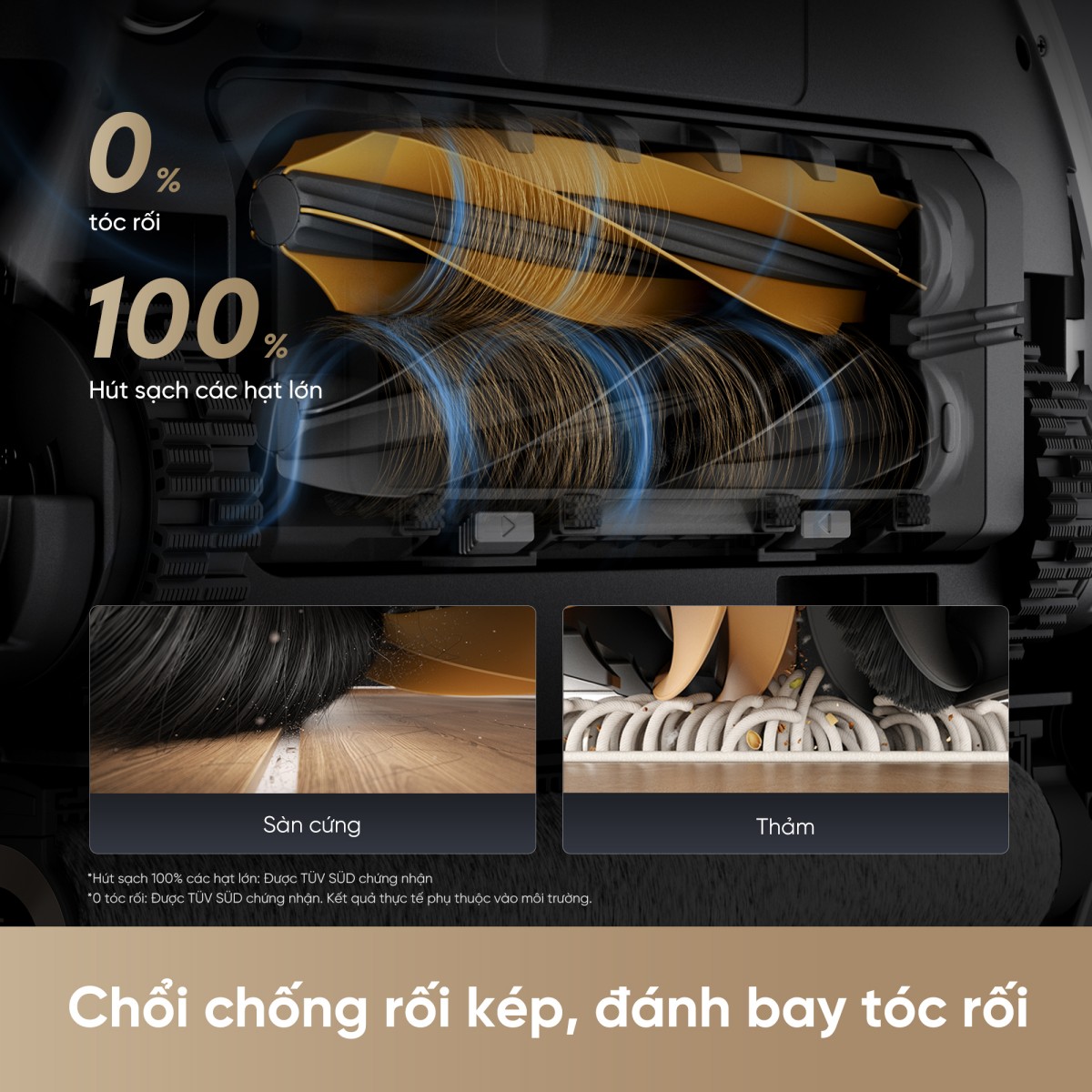 Robot hút bụi Dreame Aqua 10 Roller - Hình ảnh 8