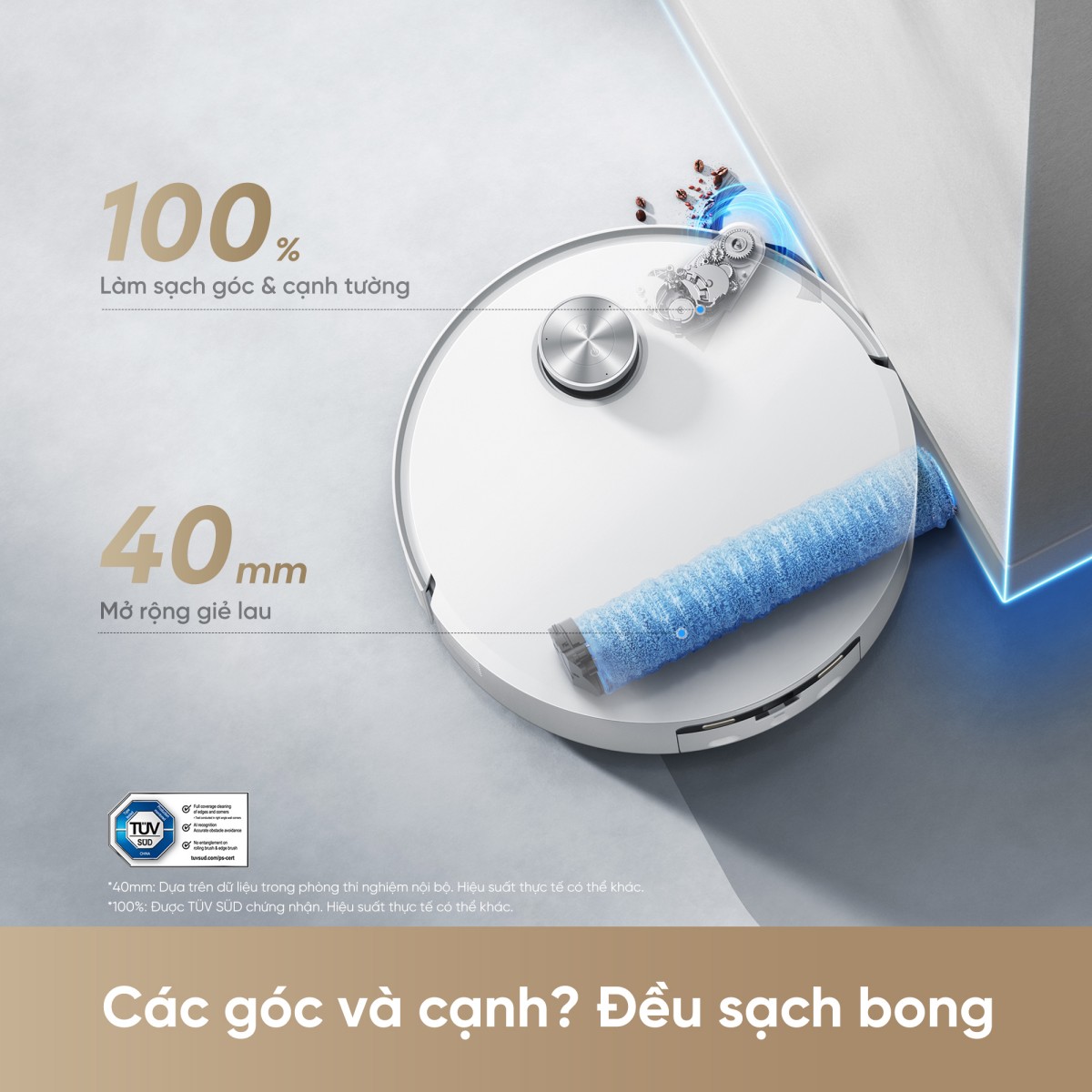 Robot hút bụi Dreame Aqua 10 Roller - Hình ảnh 6