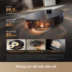 Robot hút bụi Dreame X60 Master