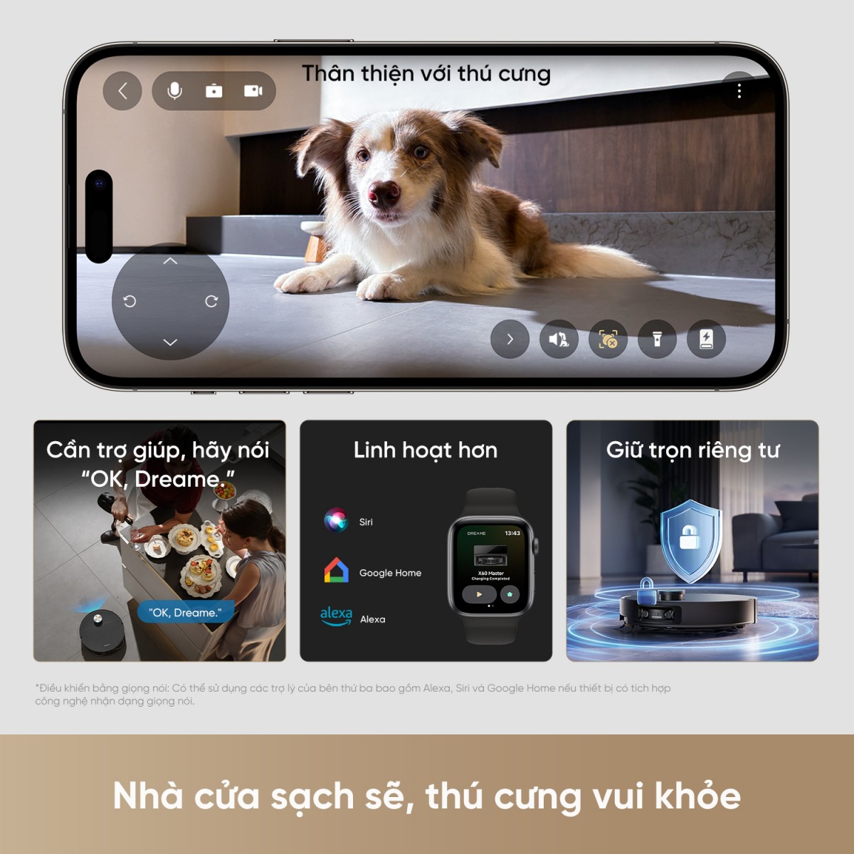 Robot hút bụi Dreame X60 Master - Hình ảnh 13