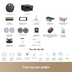 Robot hút bụi Dreame X60 Master