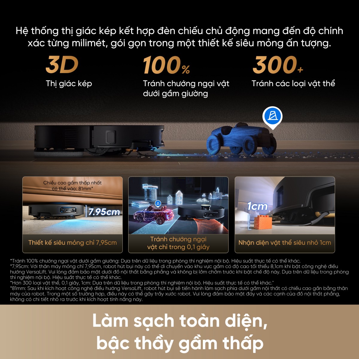 Robot hút bụi Dreame X60 Ultra - Hình ảnh 13