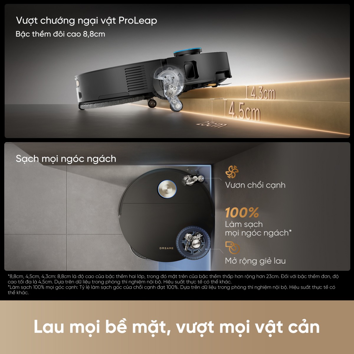 Robot hút bụi Dreame X60 Ultra - Hình ảnh 11