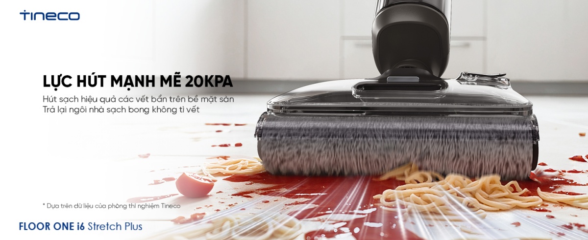 Máy hút bụi lau sàn khô ướt Tineco Floor One i6 Stretch Plus