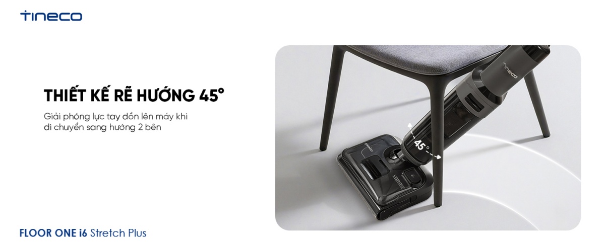 Máy hút bụi lau sàn khô ướt Tineco Floor One i6 Stretch Plus