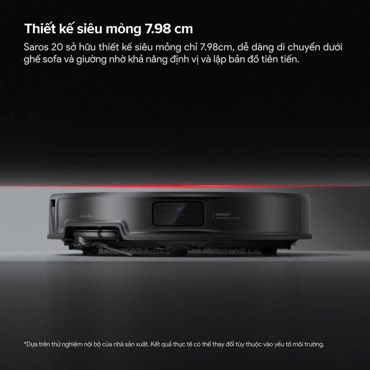 Robot hút bụi Roborock Saros 20