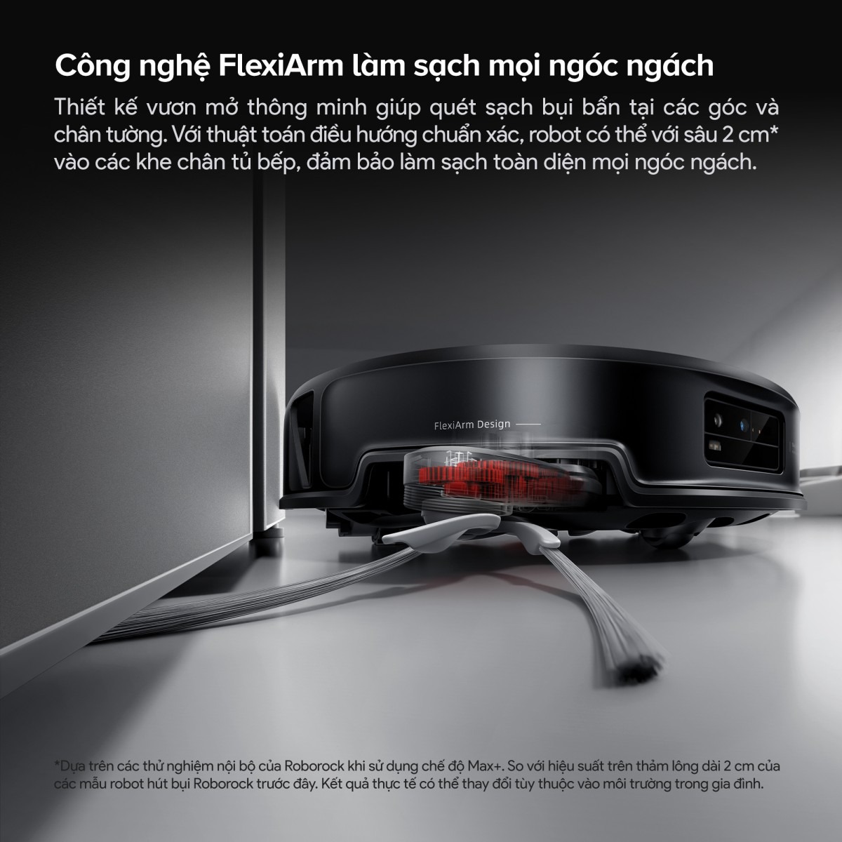 Robot hút bụi Roborock Saros 20 Sonic