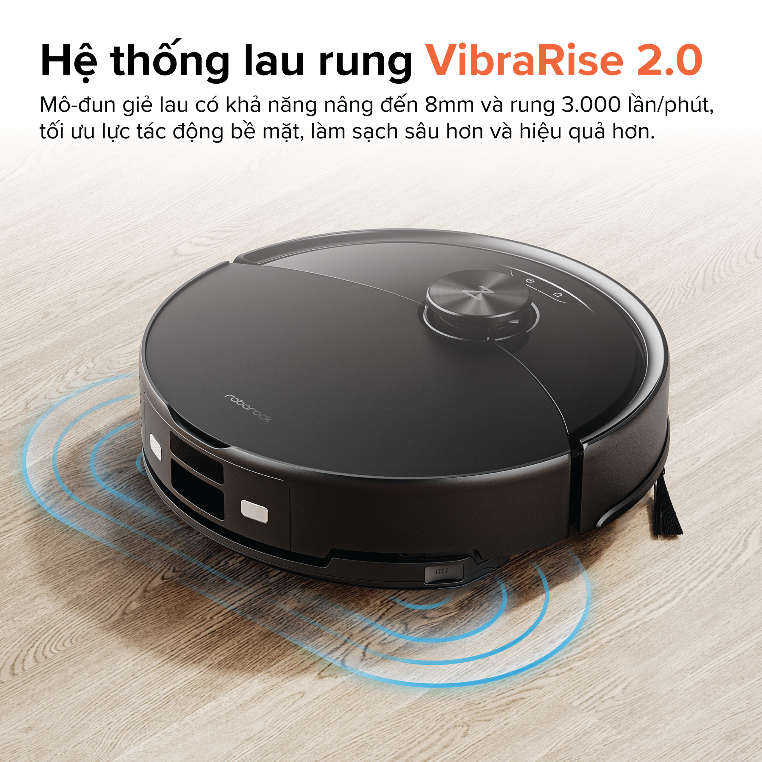 Robot Hút Bụi Lau Nhà Roborock Q10 VF+