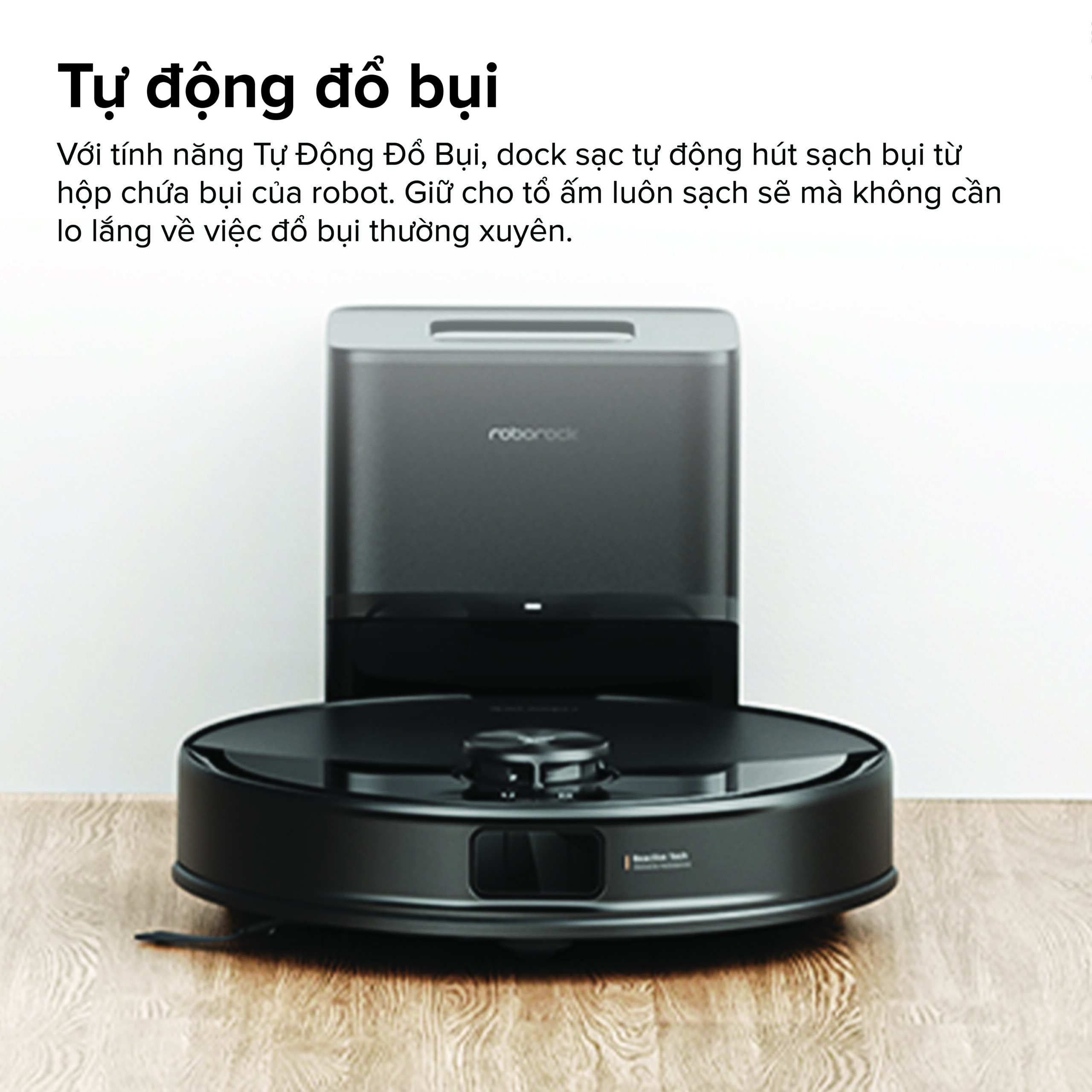Robot Hút Bụi Lau Nhà Roborock Q10 VF+