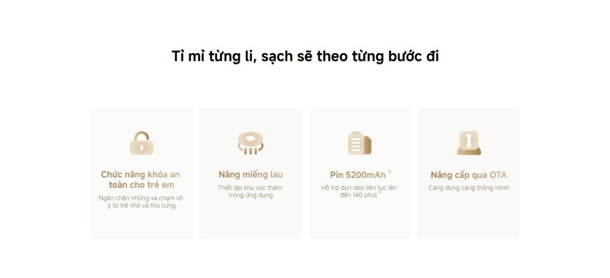 Robot hút bụi lau nhà Xiaomi Vacuum 5