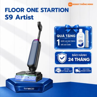 Máy hút bụi lau sàn khô ướt Tineco Floor One Station S9 Artist