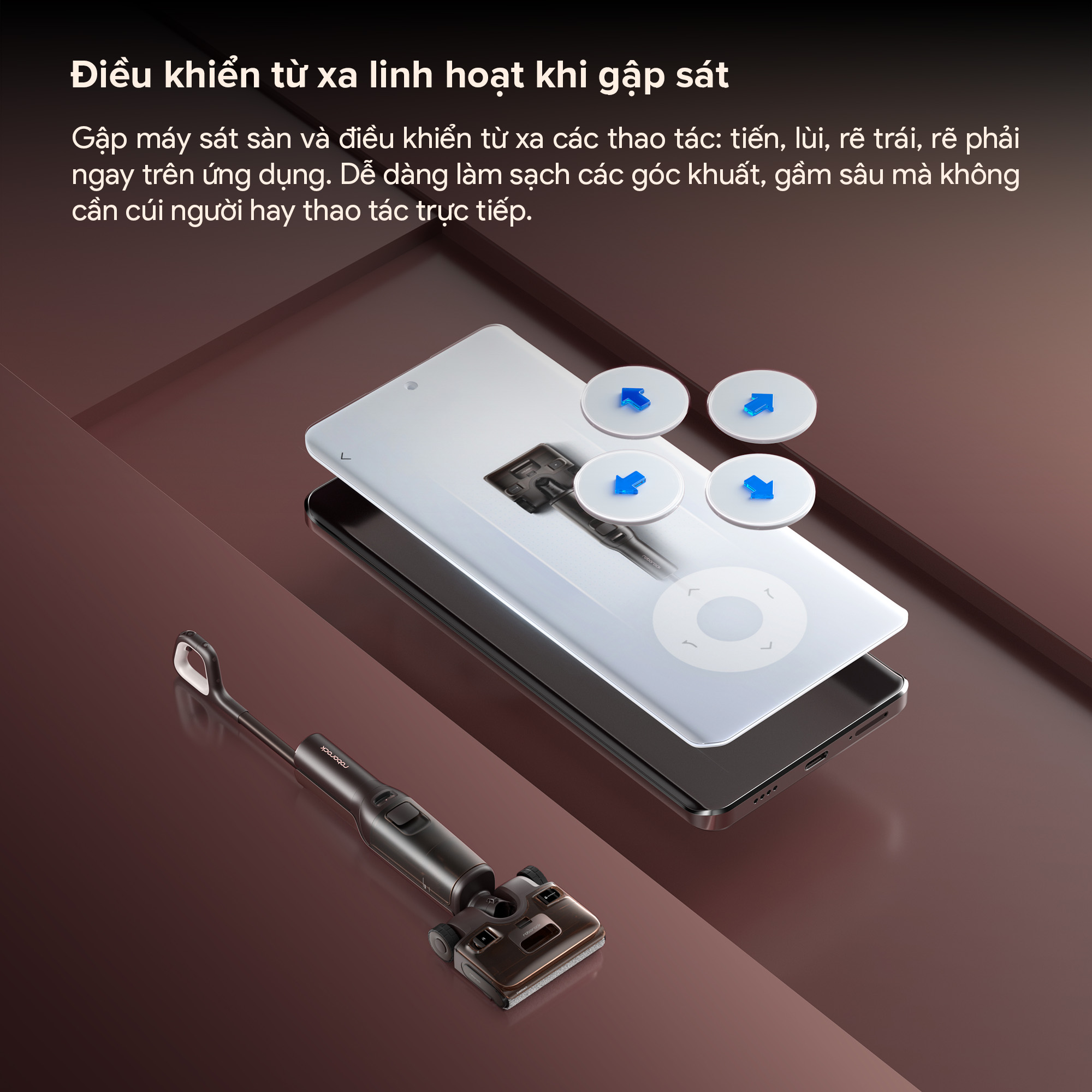 Máy hút bụi lau nhà Roborock F25 Pro Turbo