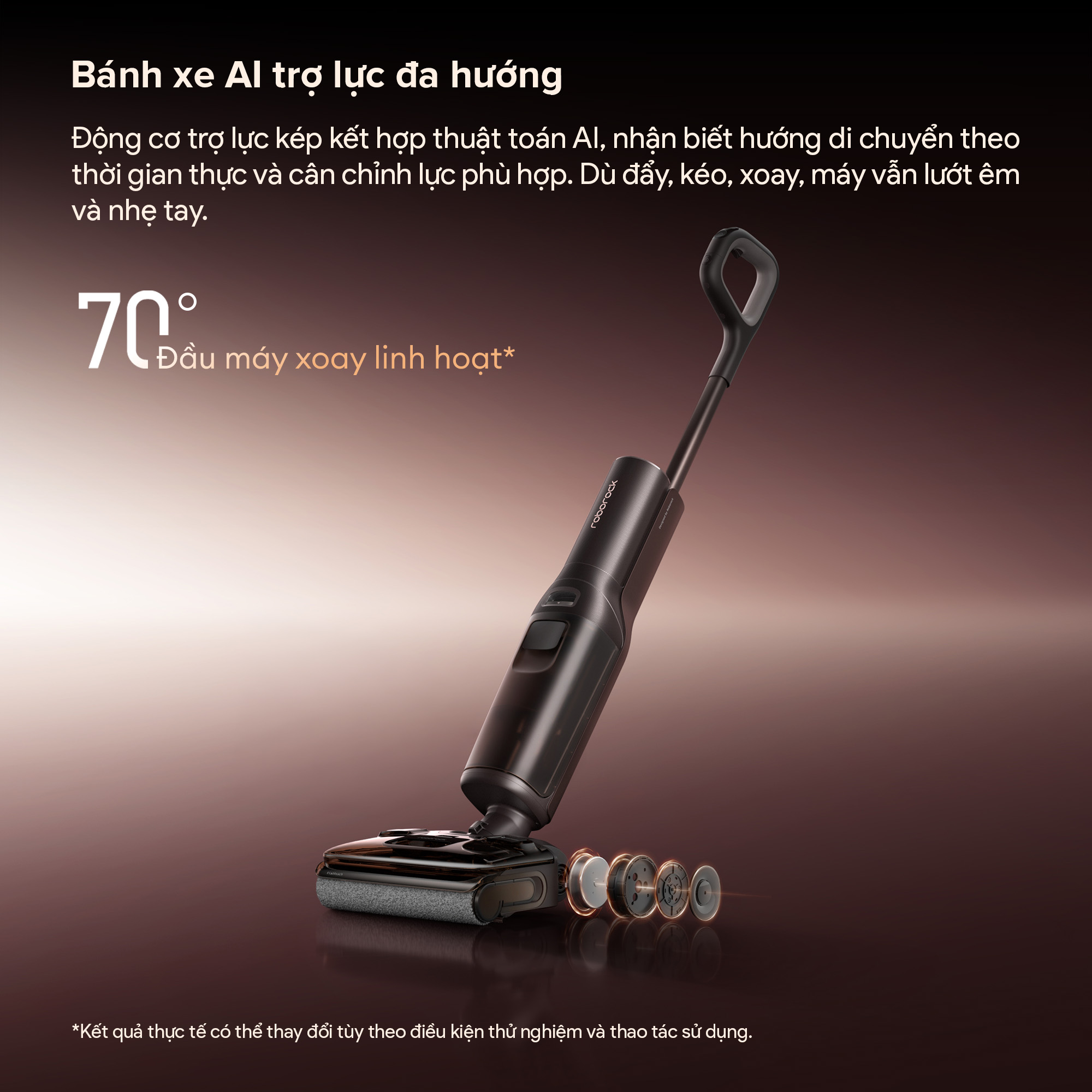 Máy hút bụi lau nhà Roborock F25 Pro Turbo