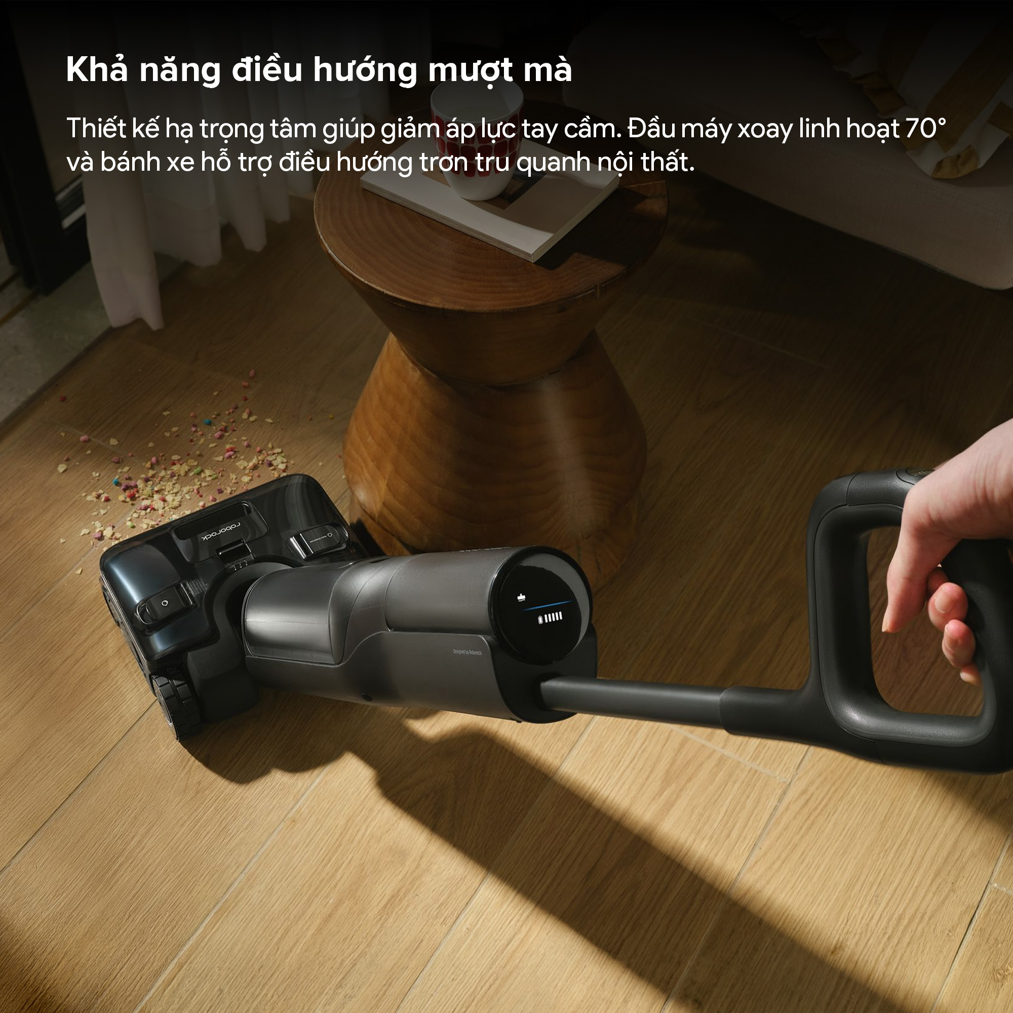 Máy hút bụi lau nhà Roborock F25 Steam