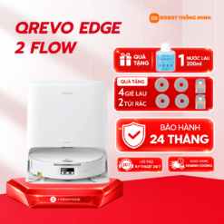 Robot hút bụi lau nhà Roborock Qrevo Edge 2 Flow chính hãng Bắc Ninh