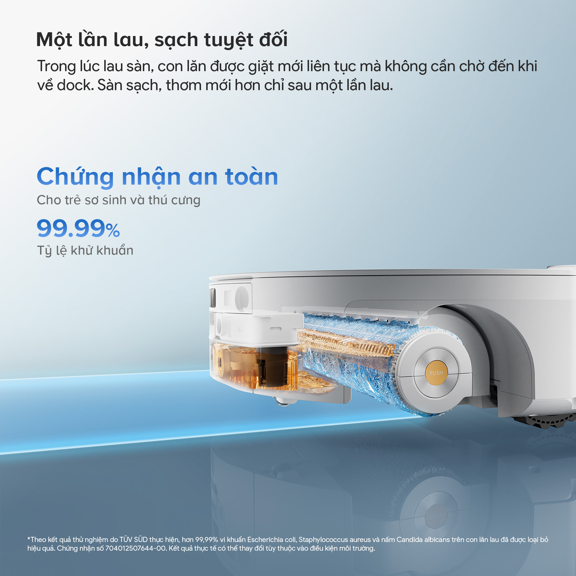 Robot Hút Bụi Lau Nhà Roborock Qrevo Edge 2 Flow
