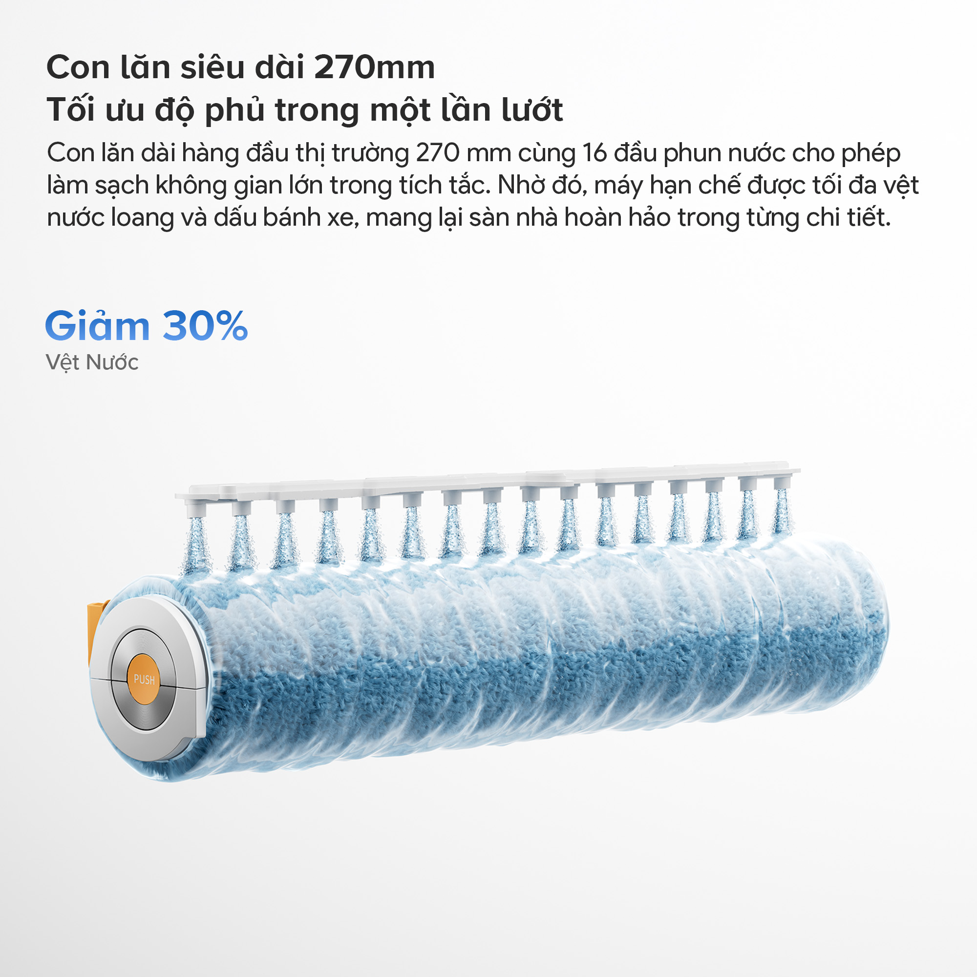 Robot Hút Bụi Lau Nhà Roborock Qrevo Edge 2 Flow