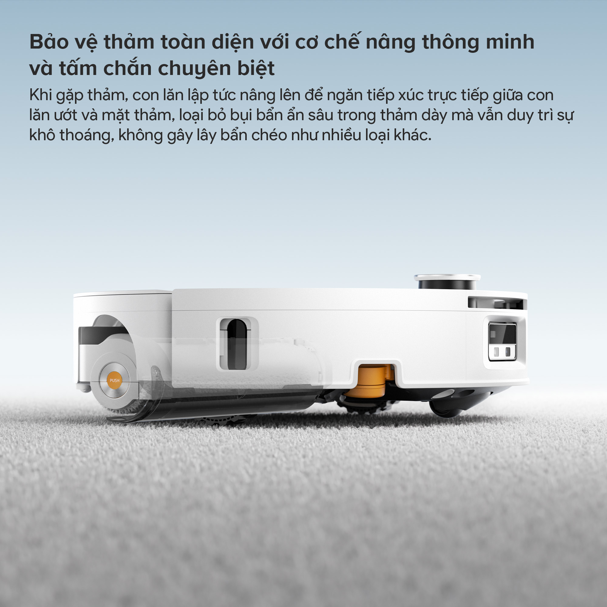 Robot Hút Bụi Lau Nhà Roborock Qrevo Edge 2 Flow