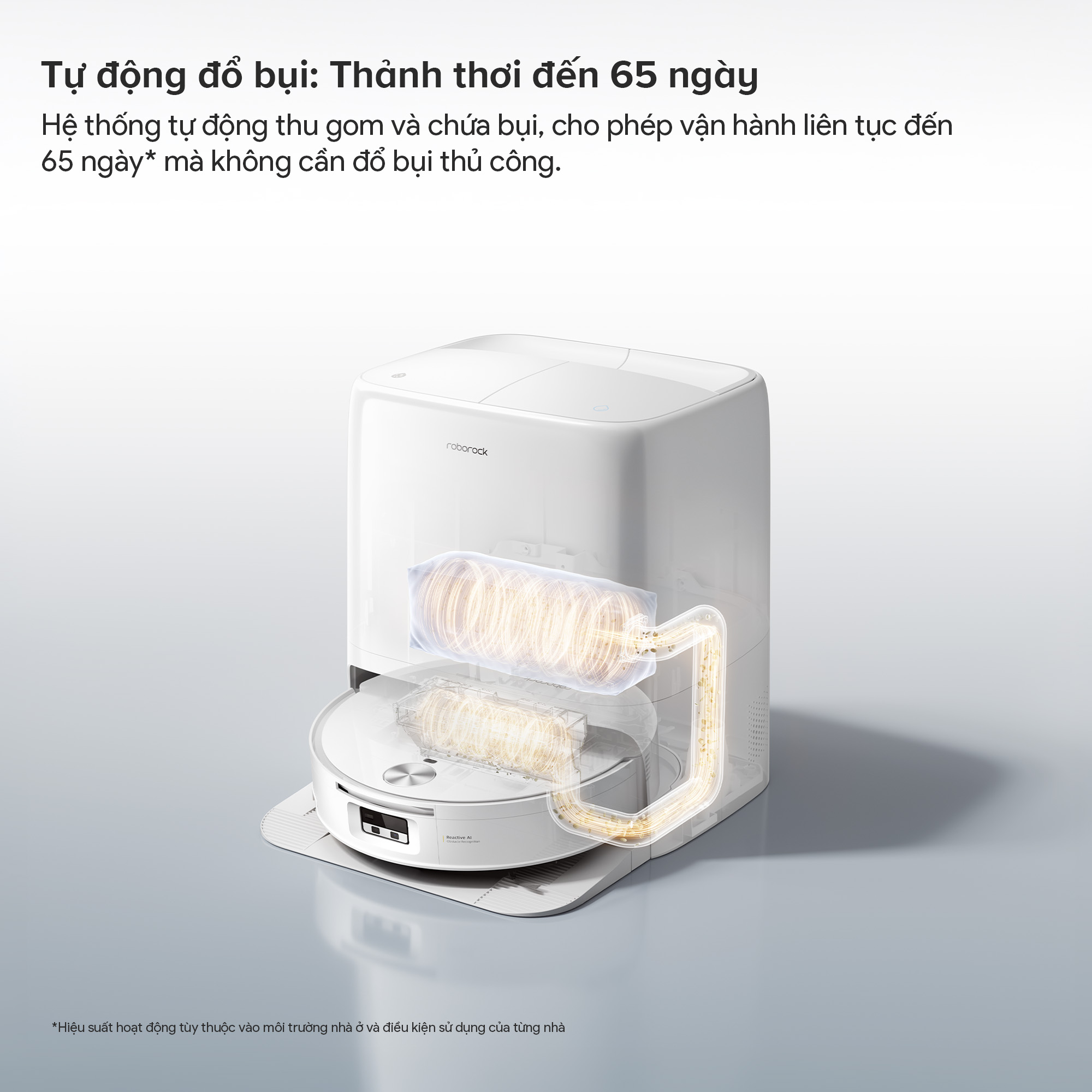 Robot Hút Bụi Lau Nhà Roborock Qrevo Edge 2 Flow