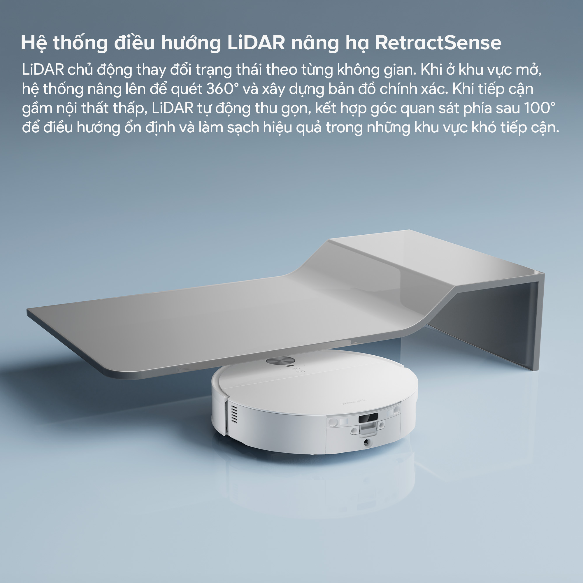 Robot Hút Bụi Lau Nhà Roborock Qrevo Edge 2 Flow