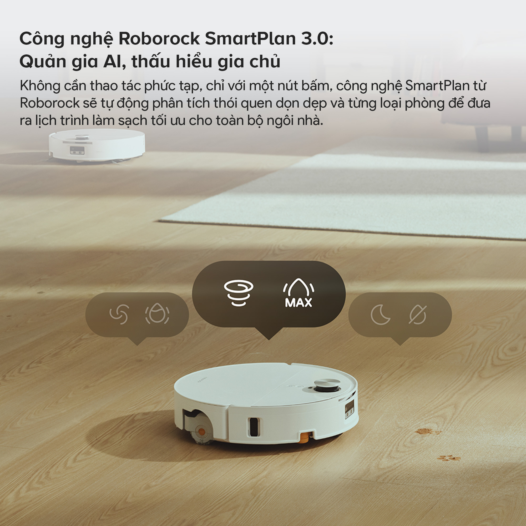 Robot Hút Bụi Lau Nhà Roborock Qrevo Edge 2 Flow